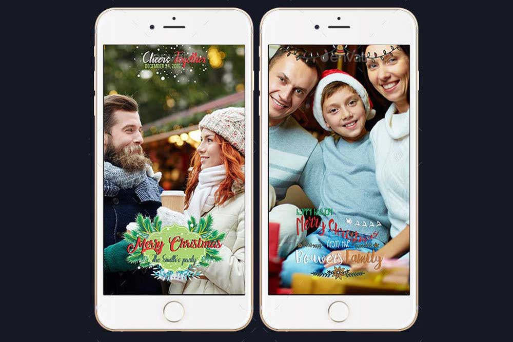 mockup di snapchat