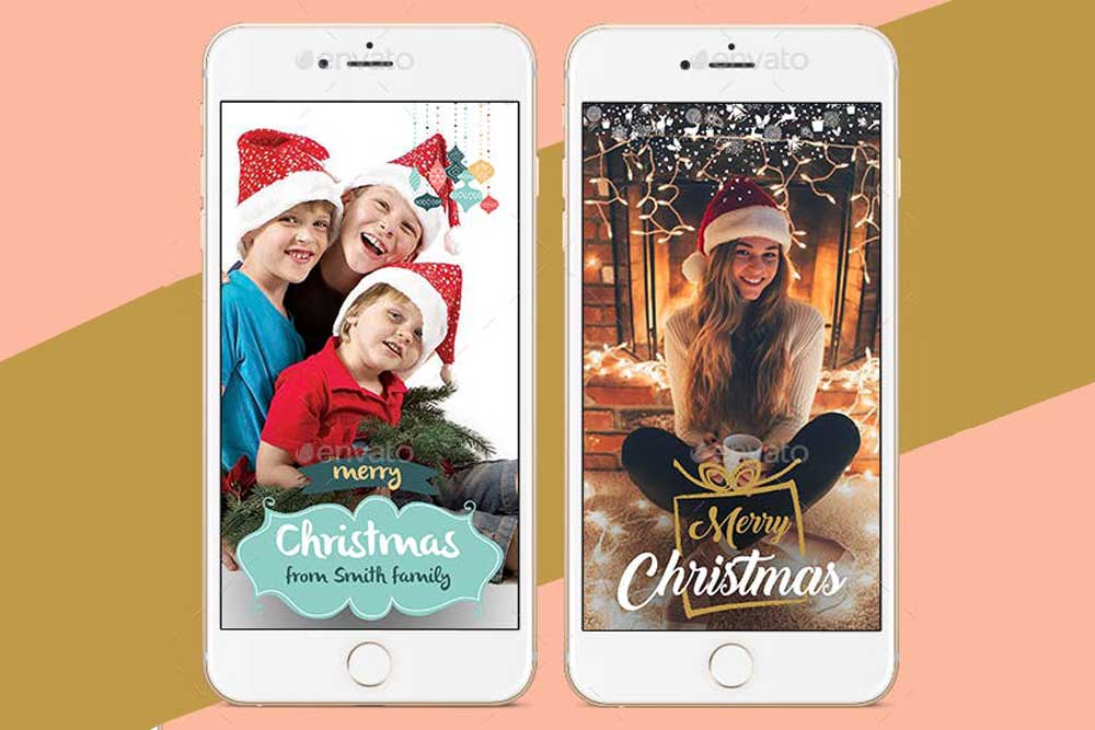 mockup di snapchat
