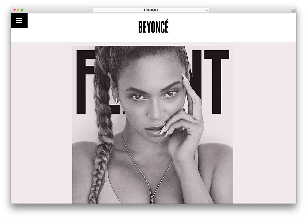beyonce-wordpress-site
