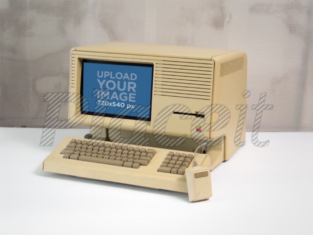 mașină de computer vintage Apple lisa