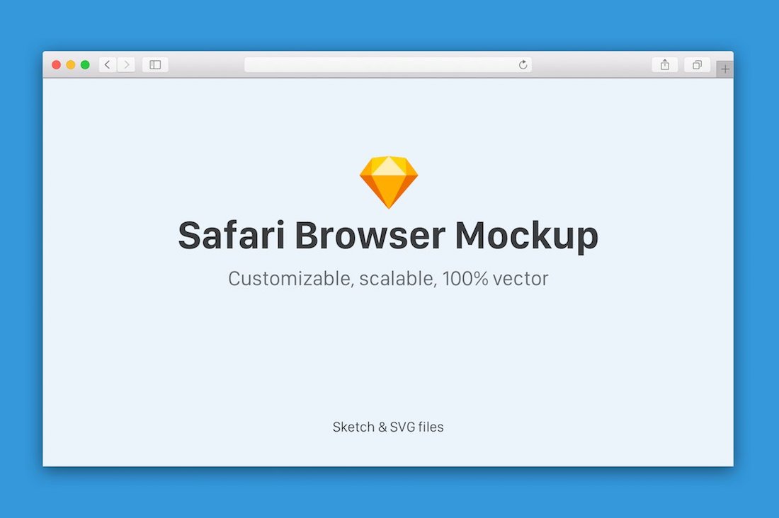 macheta browserului safari