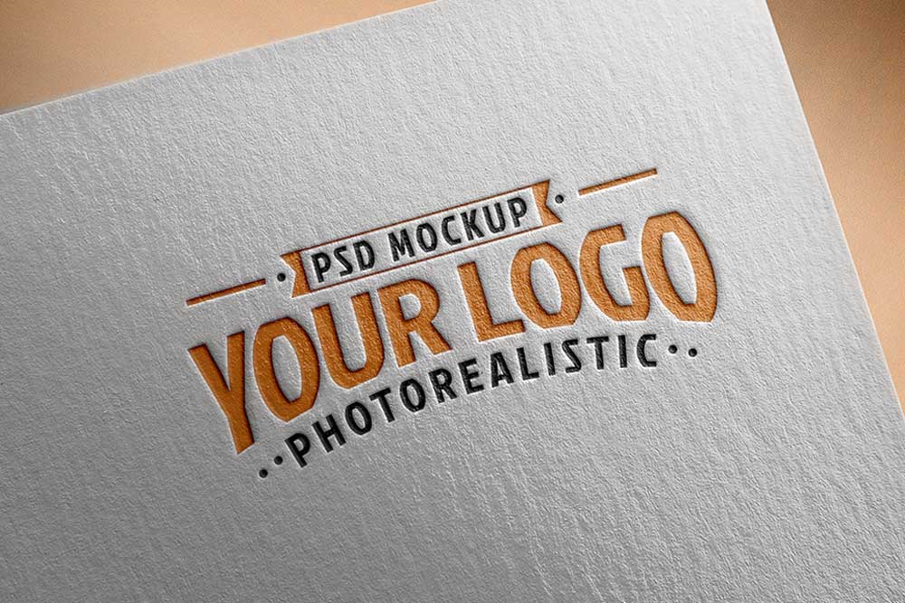 descărcare gratuită machetă de logo pe hârtie
