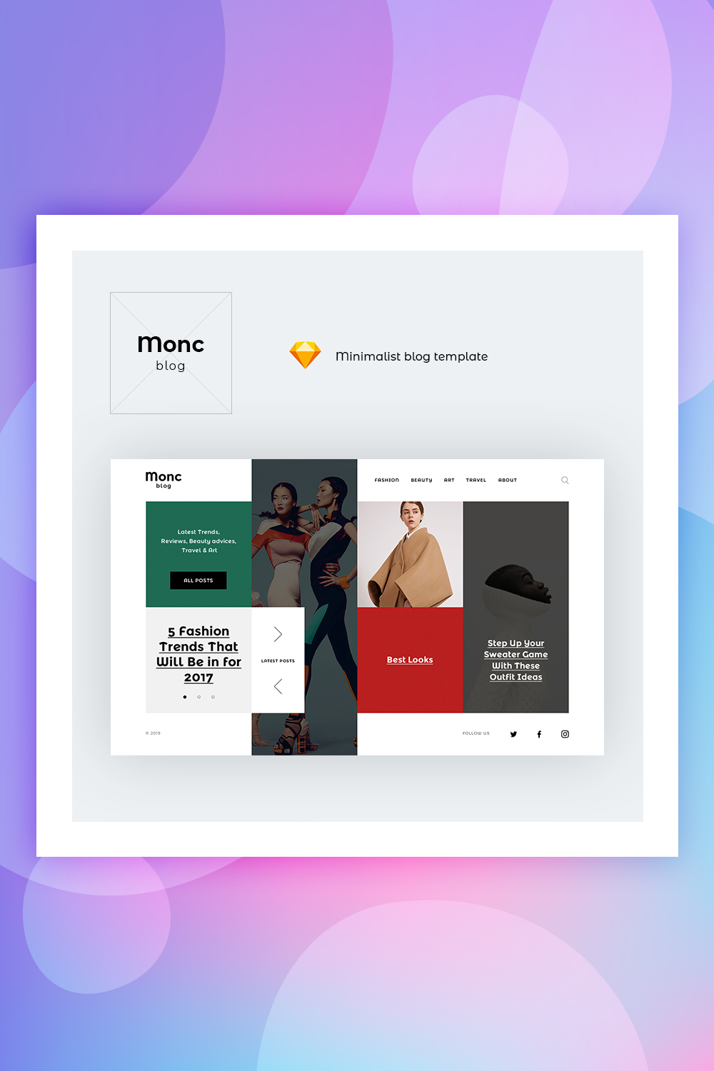 Monc Blog Kroki Şablonu