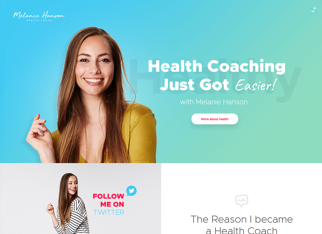 Melanie Hanson | Health Coach Blog i Lifestyle Magazine Motyw WordPress