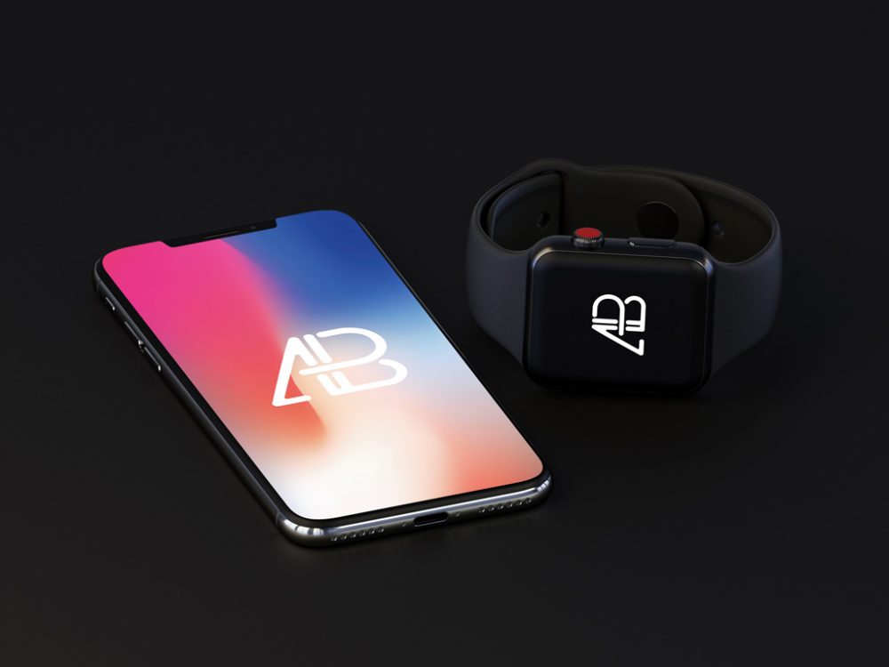 gratuit iphone x cu apple ceas psd 3 machete