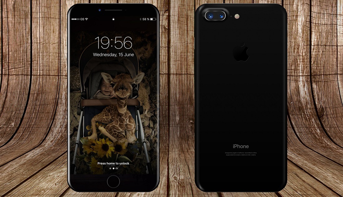 machetă psd premium față și spate iphone 8