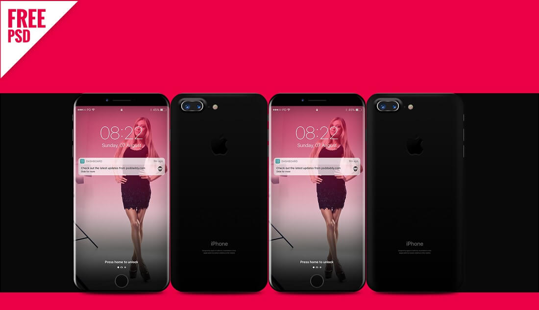 iphone 8 design mockup psd descărcare gratuită