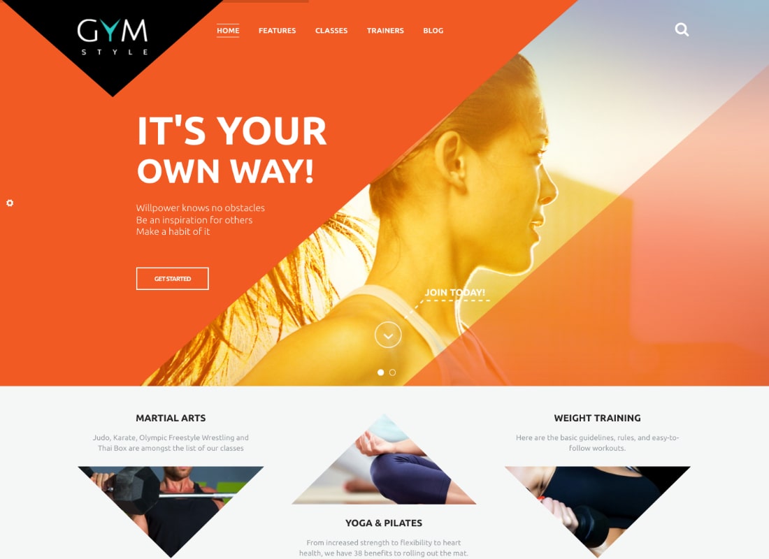 GIMNĂ | Tema WordPress Sport & Fitness Club