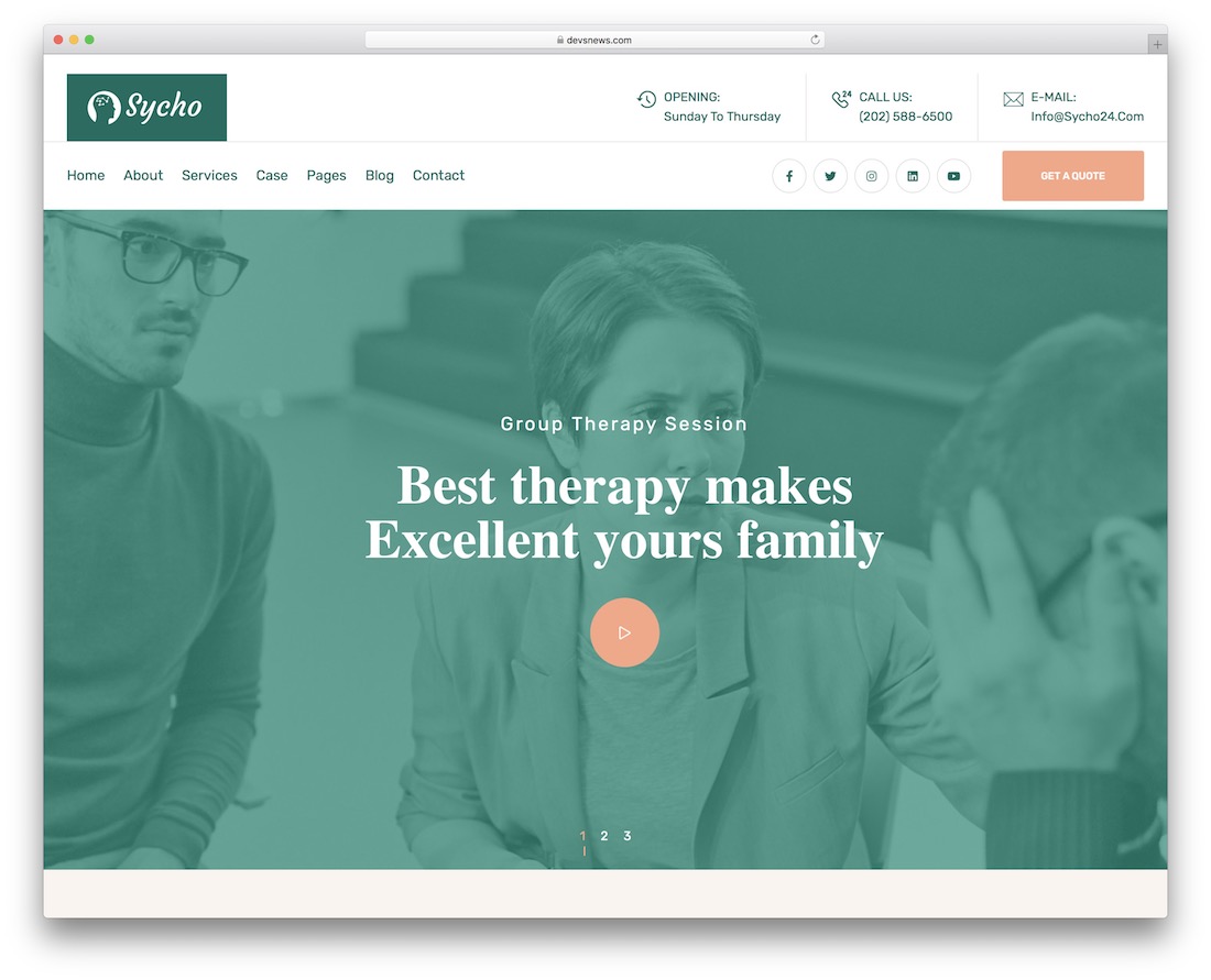 psihologie psihologie tema wordpress