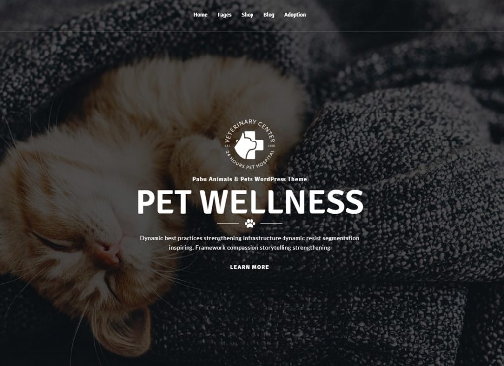 Pabu | Tema WordPress pentru animale și animale de companie