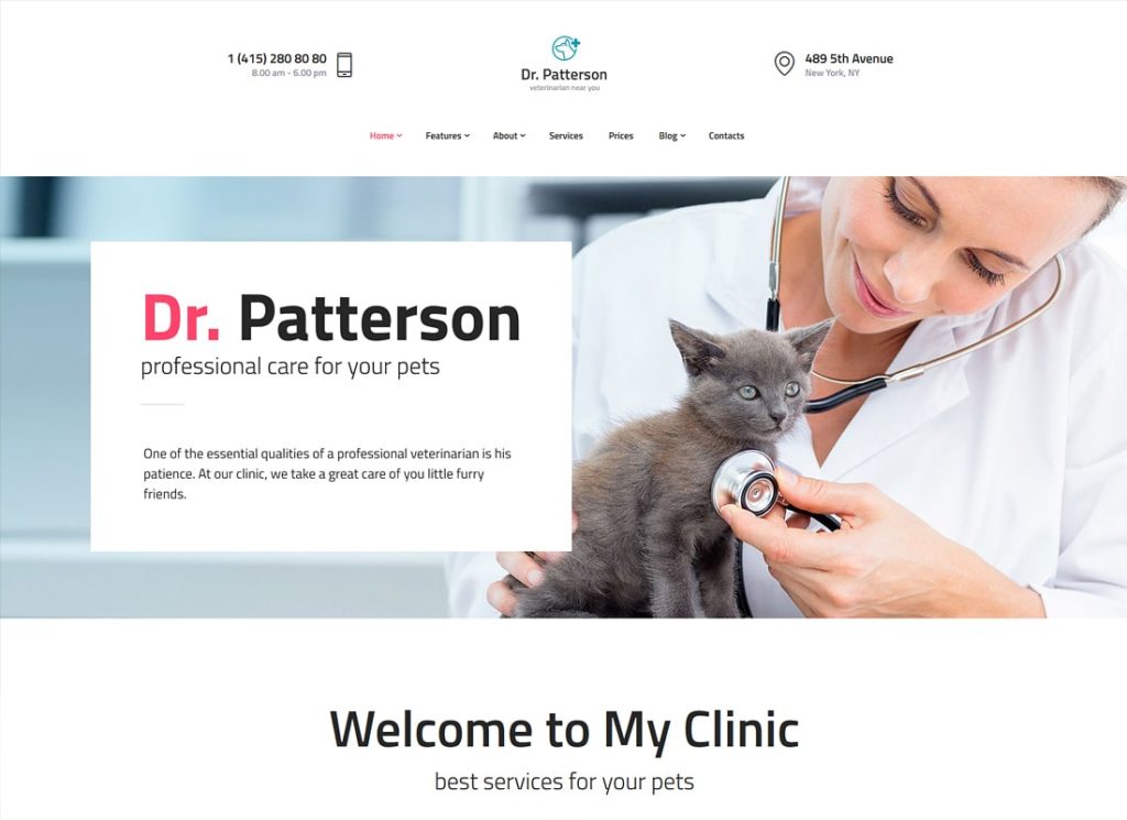 Dr.Patterson | Tema WordPress pentru medicină și sănătate