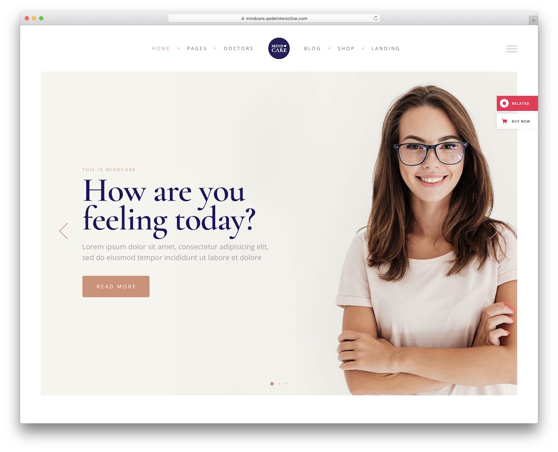 mindcare randevu rezervasyon teması