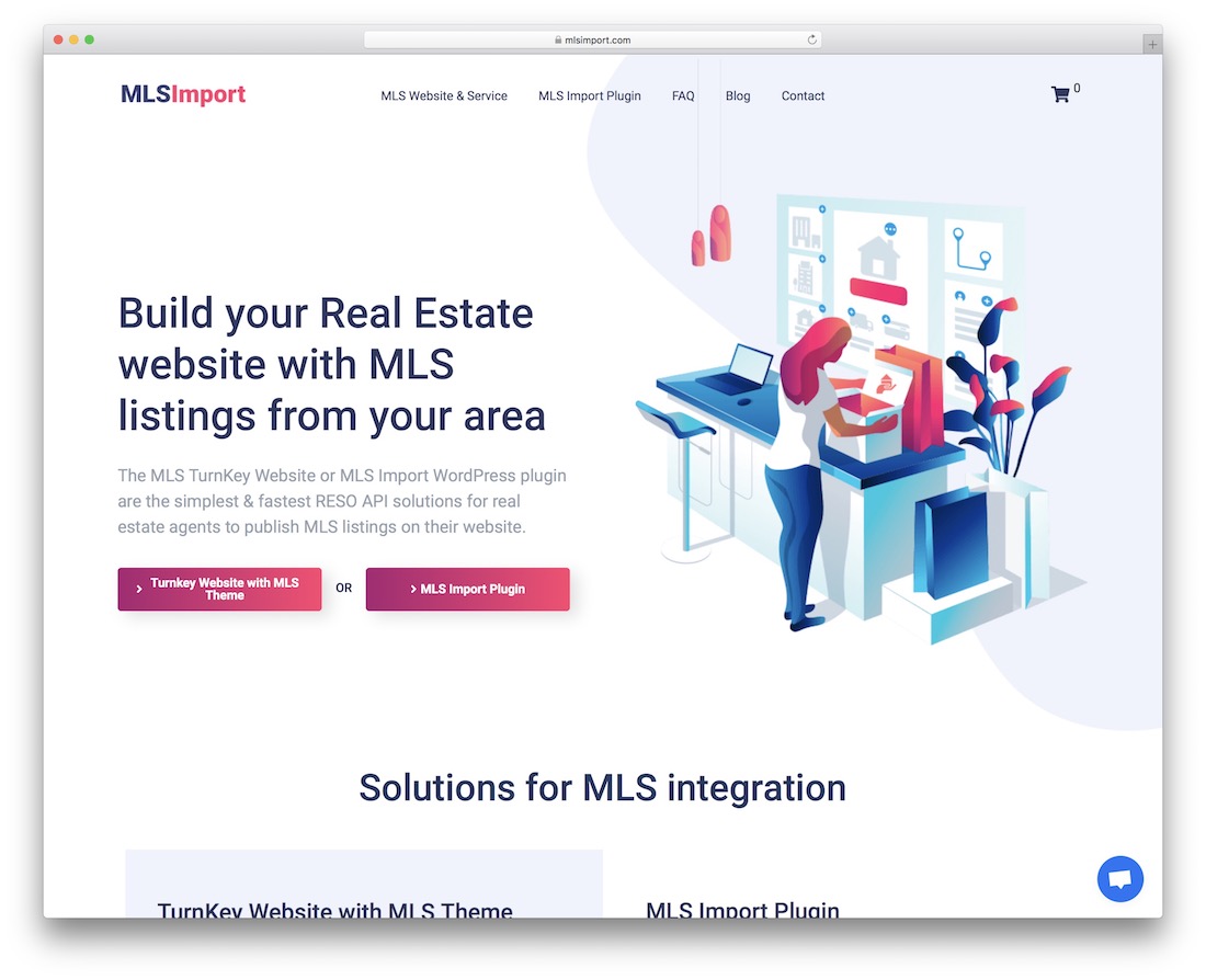 mls importuje wtyczkę Wordpress idx