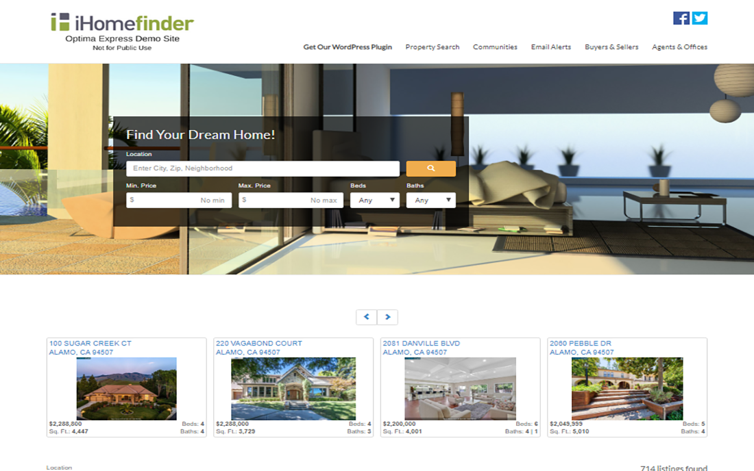 Responsywna wtyczka WordPress IDX