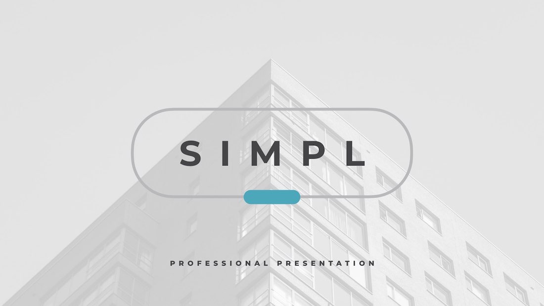 șablon keynote simpl