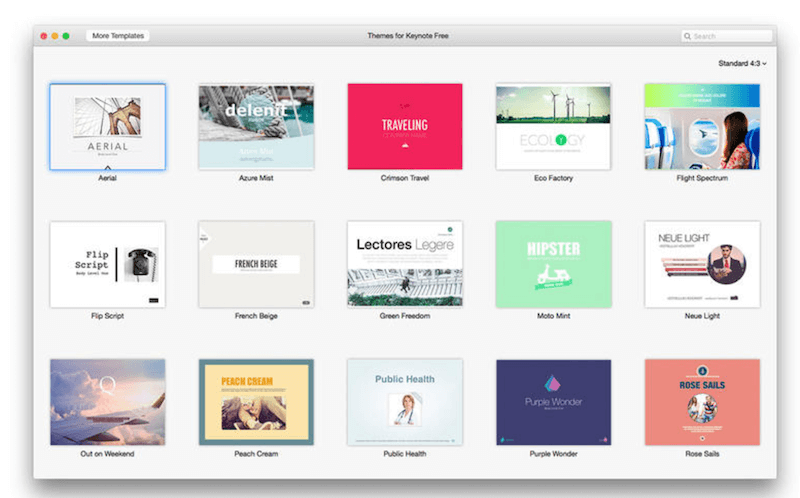 Teme pentru Keynote Free