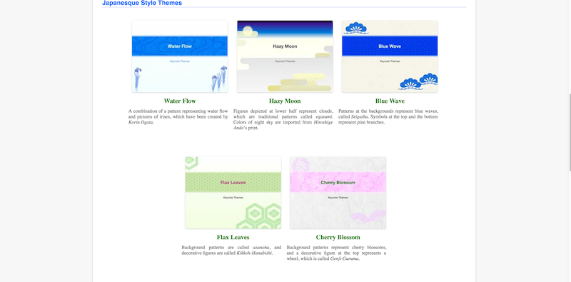 Teme Keynote gratuite