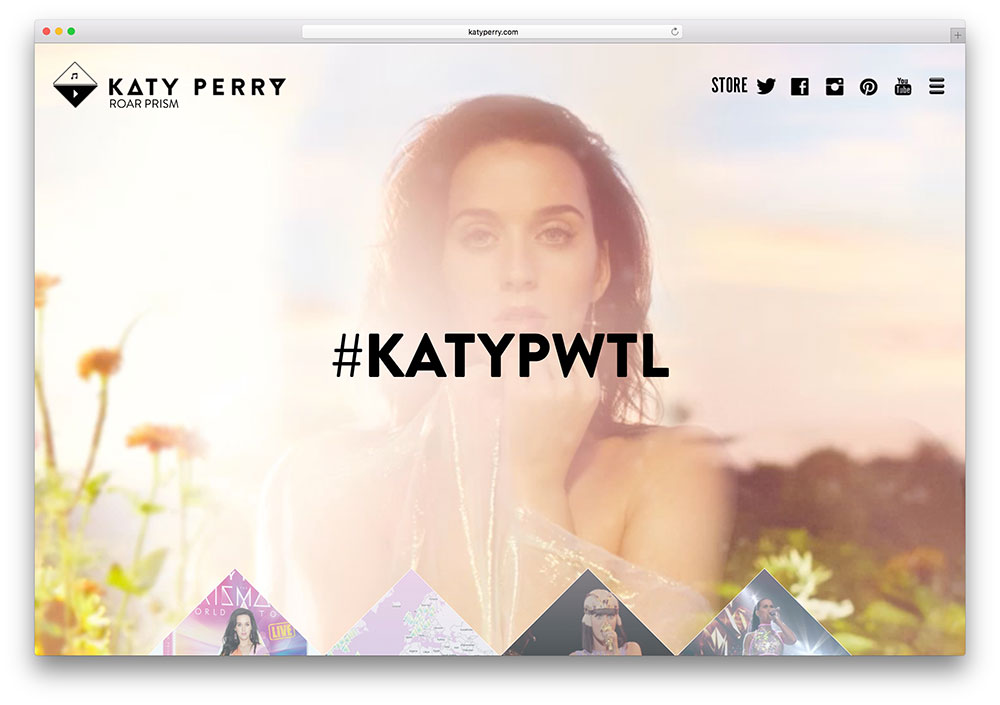 katyperry-selebriti-penyanyi-situs web-contoh-dengan-wordpress