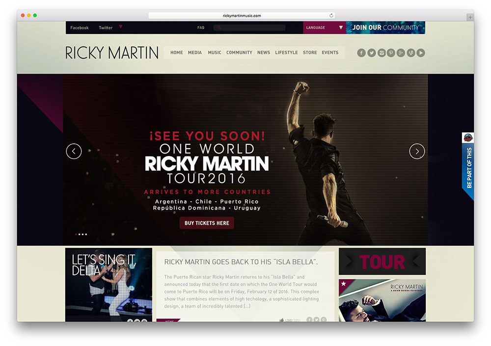 rickymartinmusic-selebriti-website-dengan-wordpress