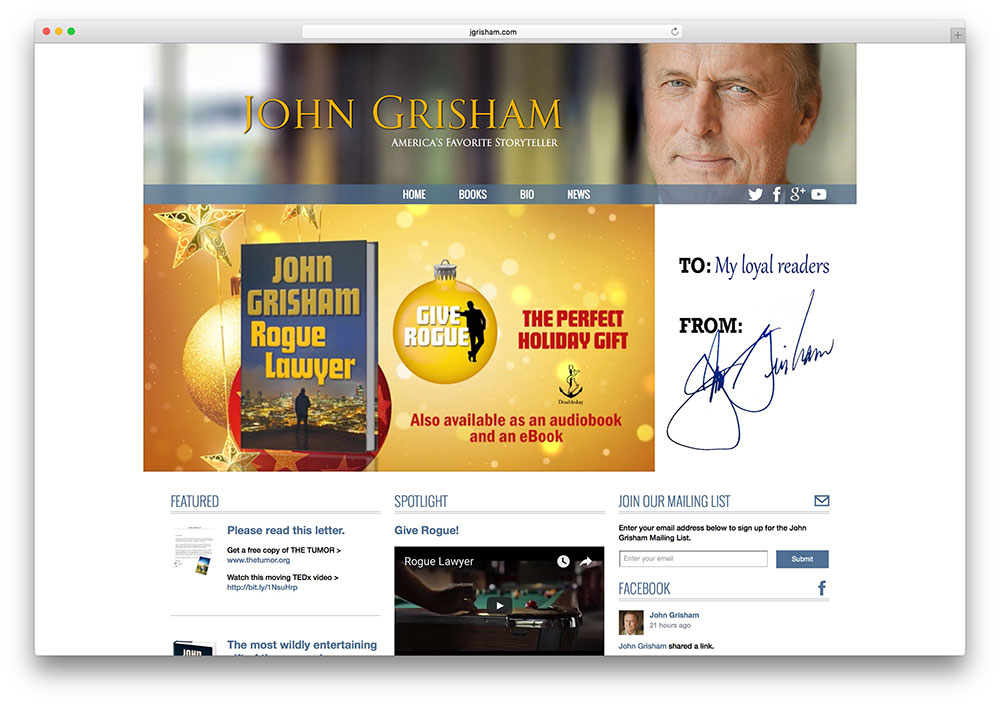 jgrisham-pendongeng-situs-menggunakan-wordpress
