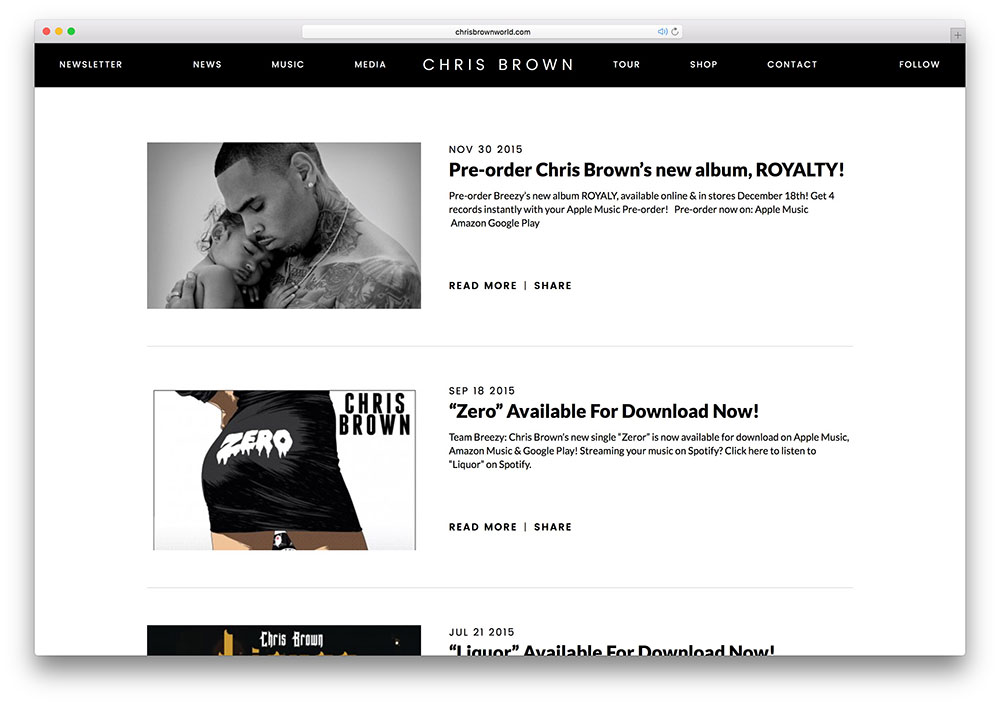 chrisbrownworld-hip-hop-artis-situs web-dengan-wordpress