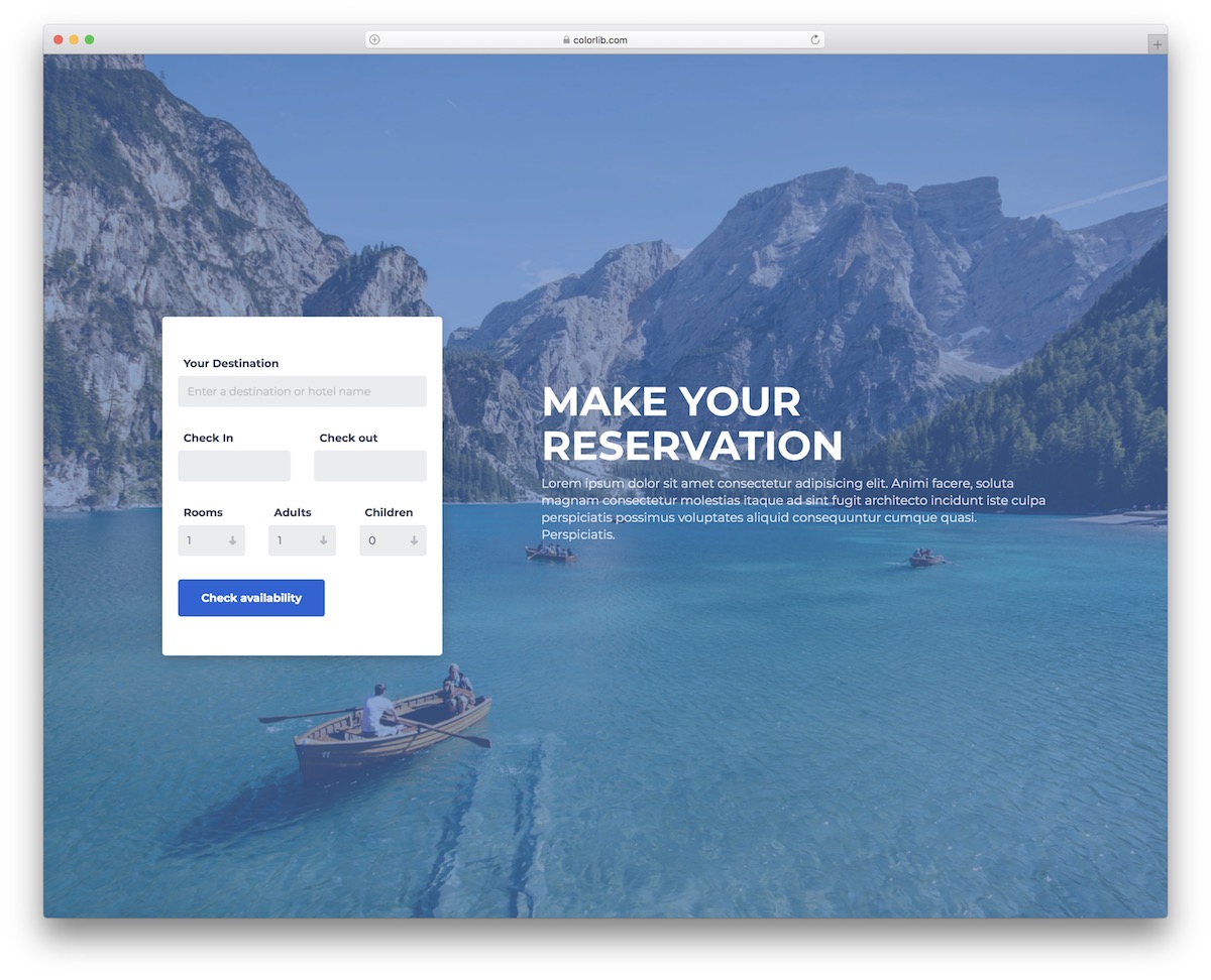 colorlib prenotazione 1
