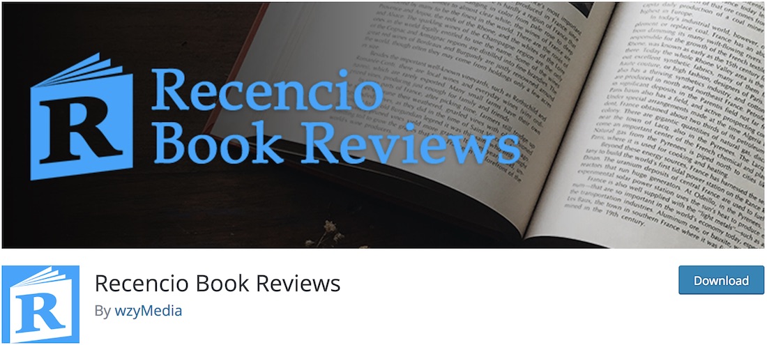 recencio recenzje książek wtyczka wordpress