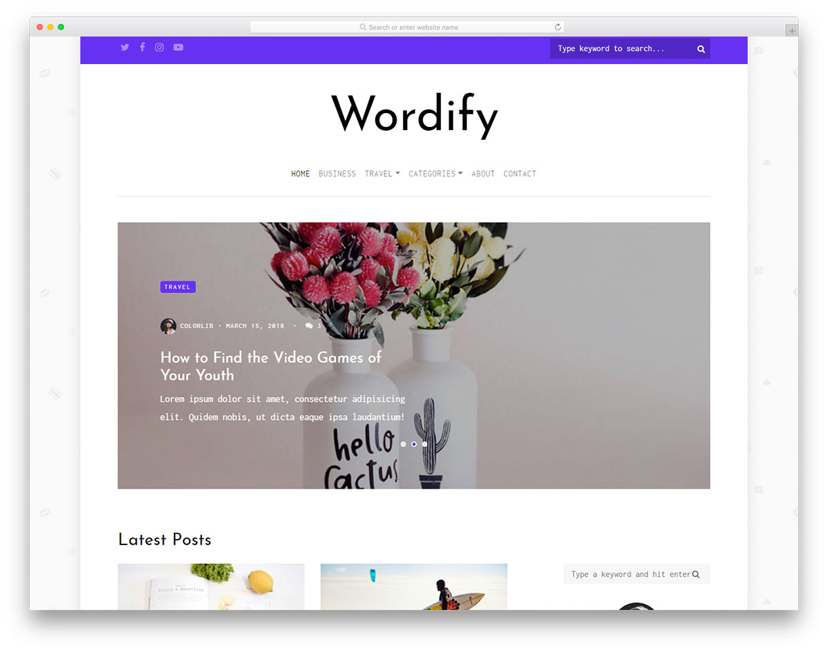 wordify modello gratuito