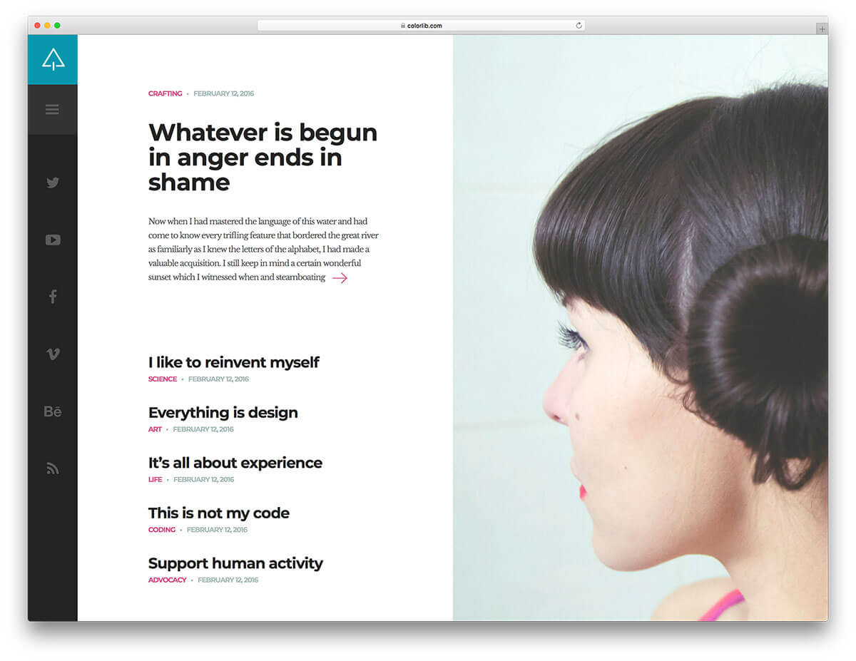 suppablog free blog template