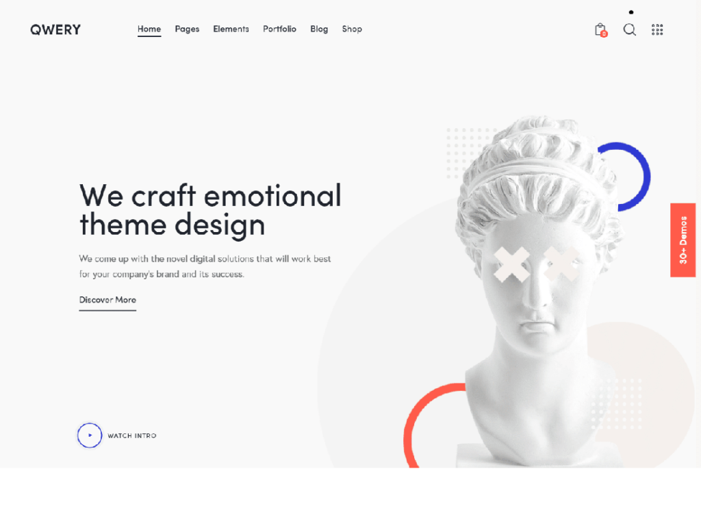 Qwery - 多用途商業 WordPress 主題 + RTL