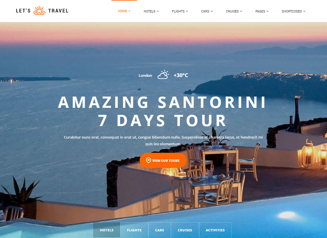 Să călătorim - Agenție de turism receptivă Tema WordPress