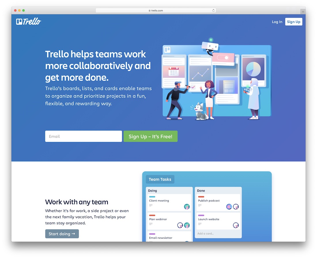 strumento di produttività gratuito trello