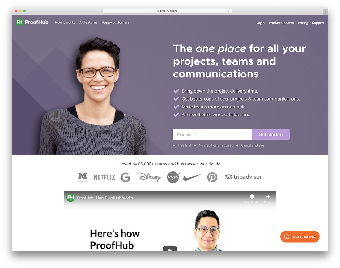 strumento di produttività proofhub per il tuo team