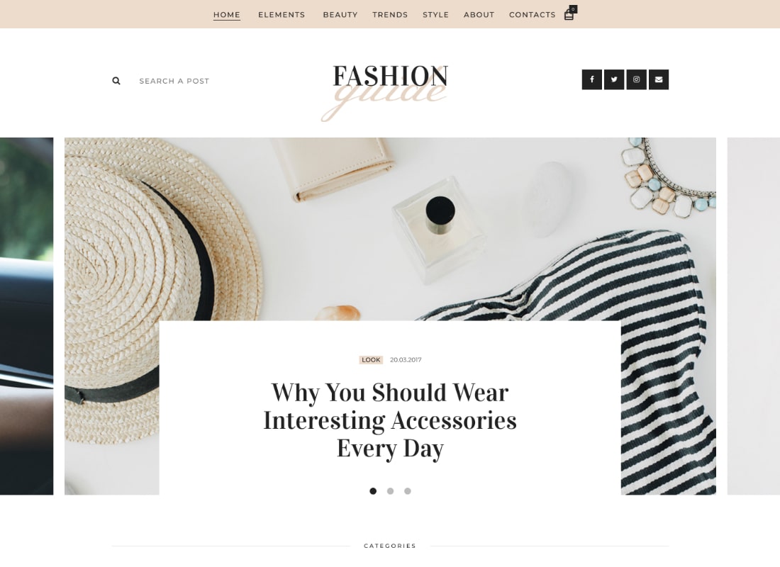 Moda Rehberi | Çevrimiçi Dergi ve Yaşam Tarzı Blogu WordPress Teması