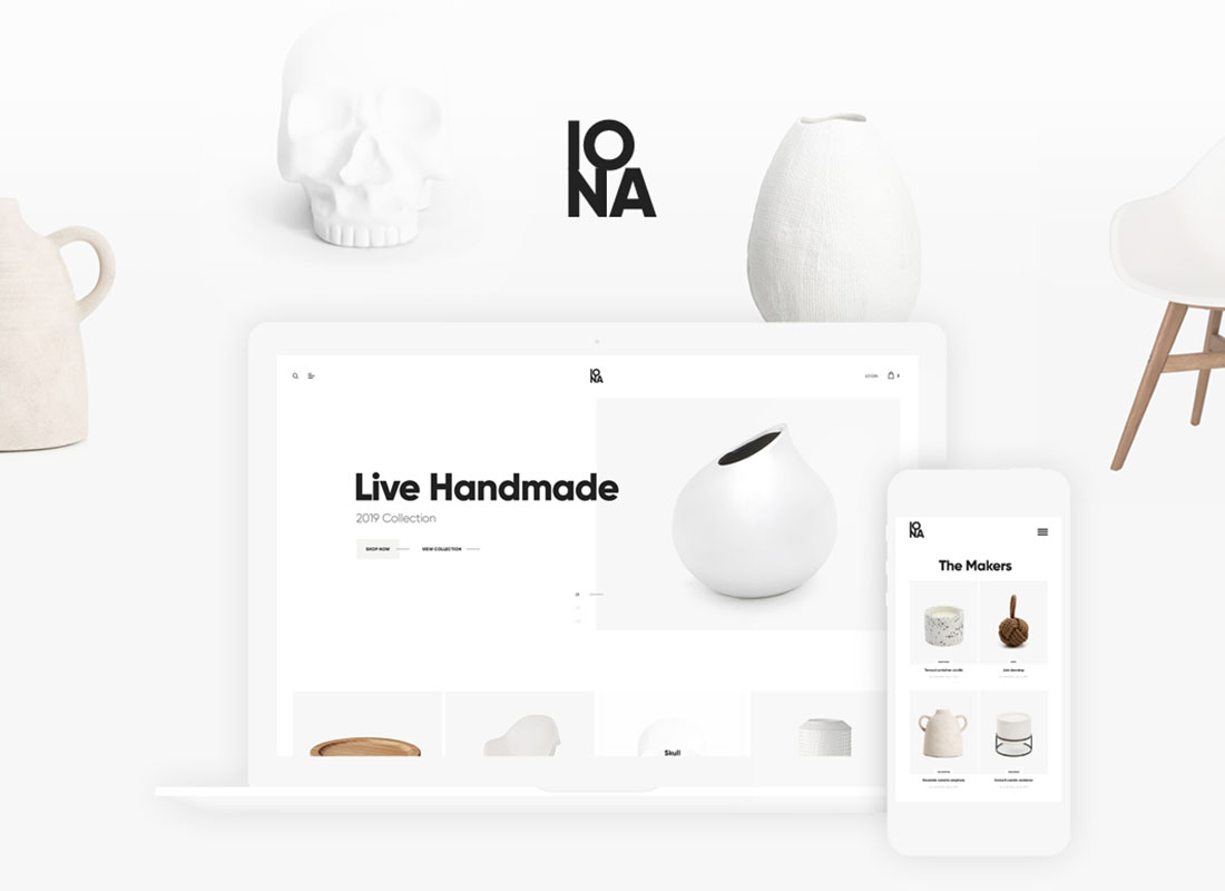 Iona - 手工藝品店 WordPress 主題