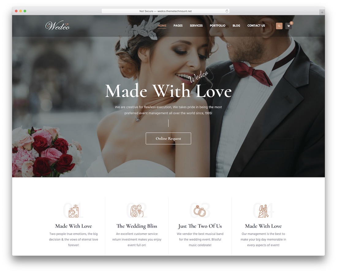 wedco Hochzeitsvorlage