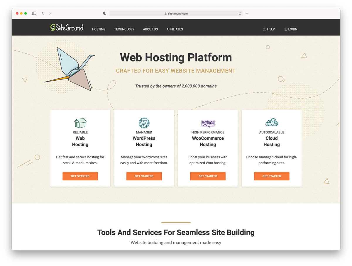 siteground - wordpress 託管