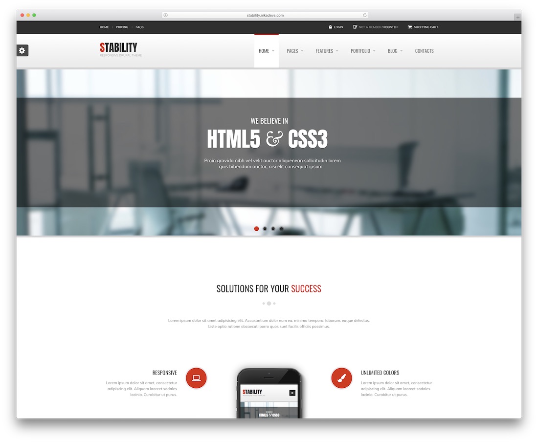 stability drupal business template