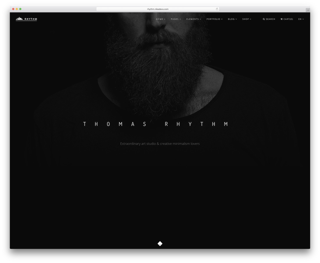 rhythm drupal business template