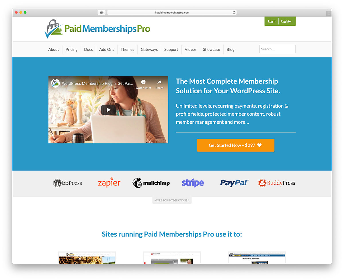 WordPress 付費會員管理插件