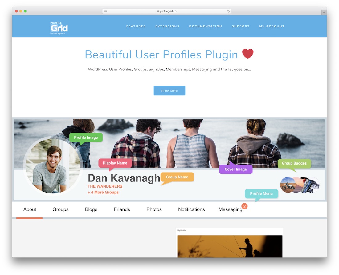 profilegrid wordpress 會員插件