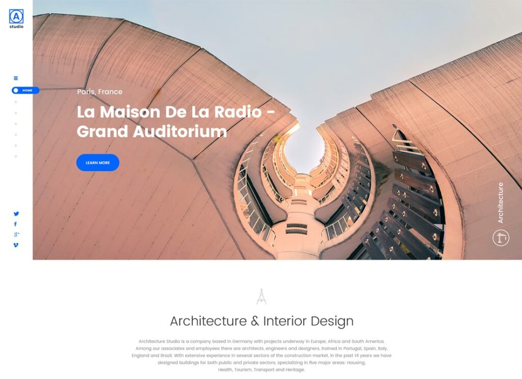 A.Studio |室內設計和建築 WordPress 主題