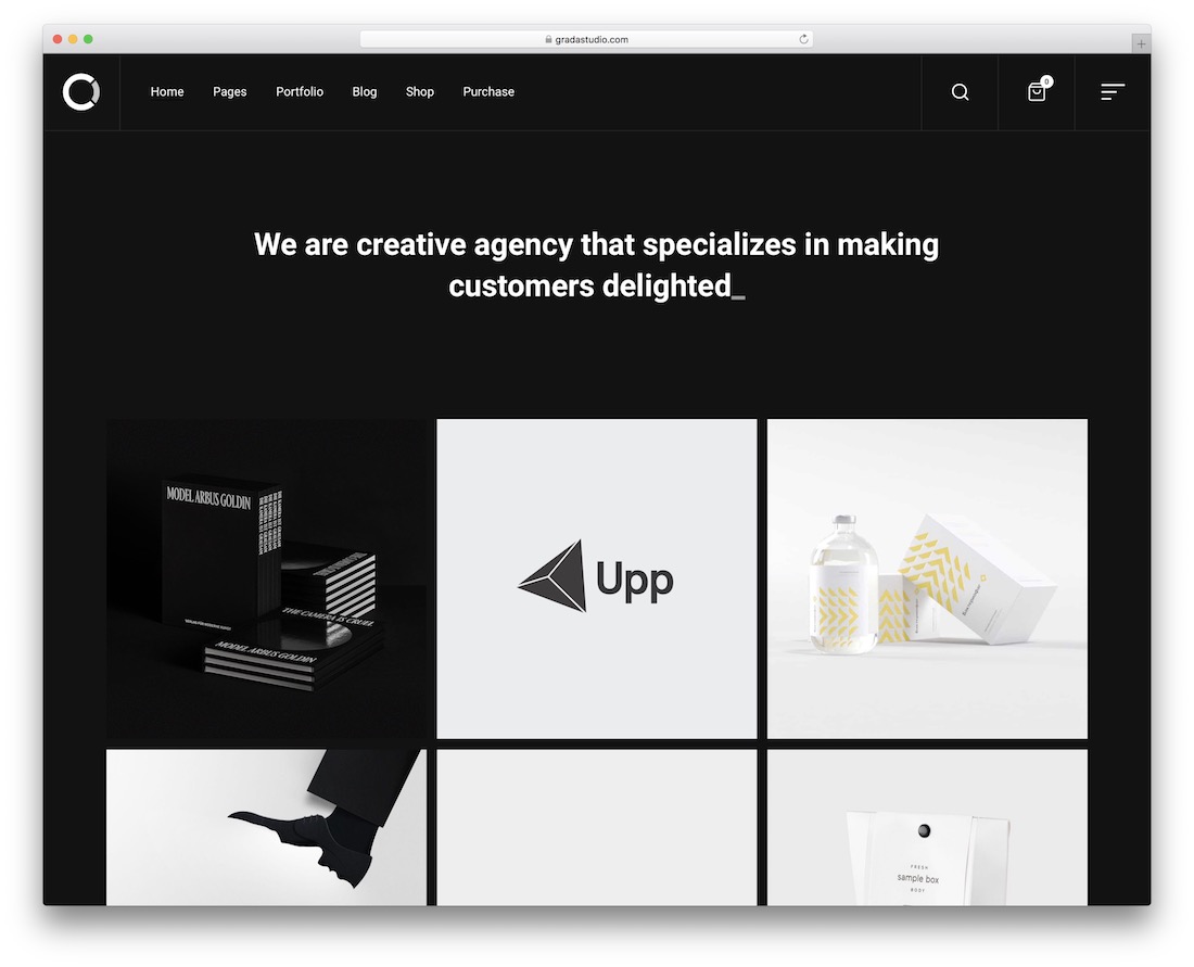 ozark 藝術家 wordpress 主題