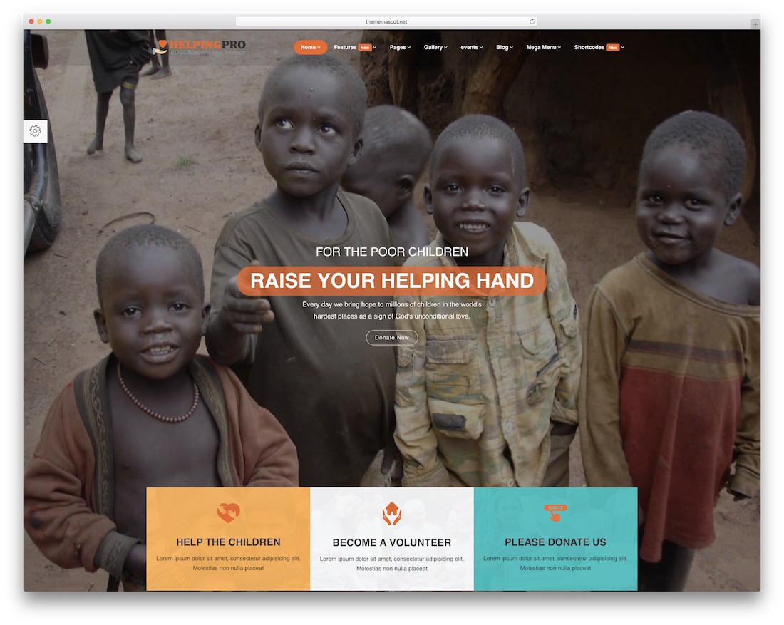 bountypress website template