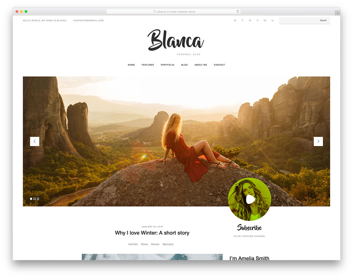 Plantilla blanca gratis