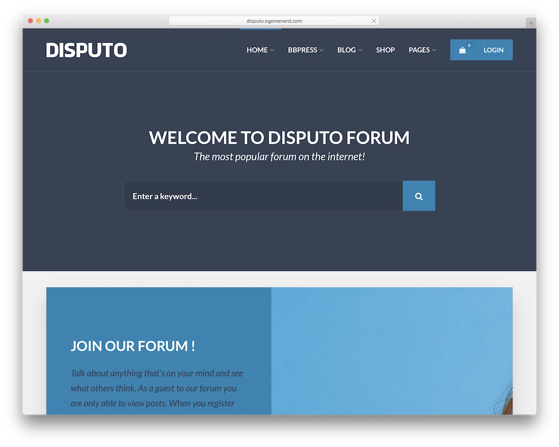 Тема техподдержки disputo wordpress