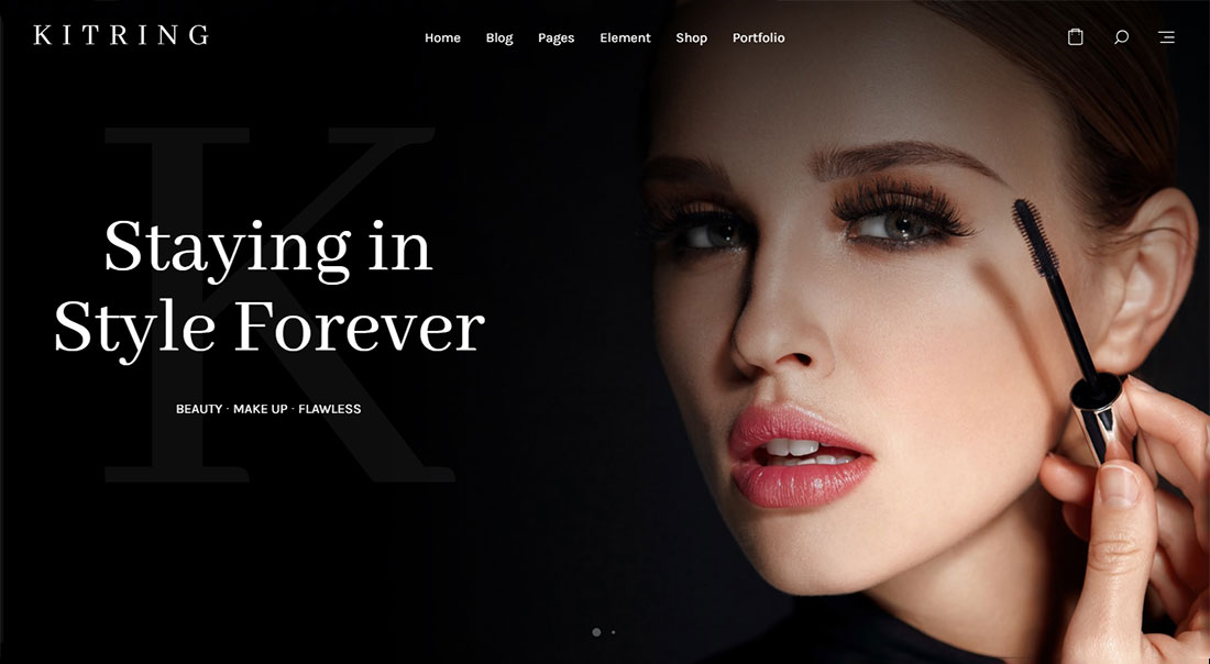 тема wordpress китринг визажист