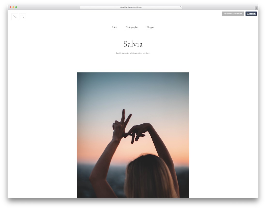 tema tumblr gratis salvia