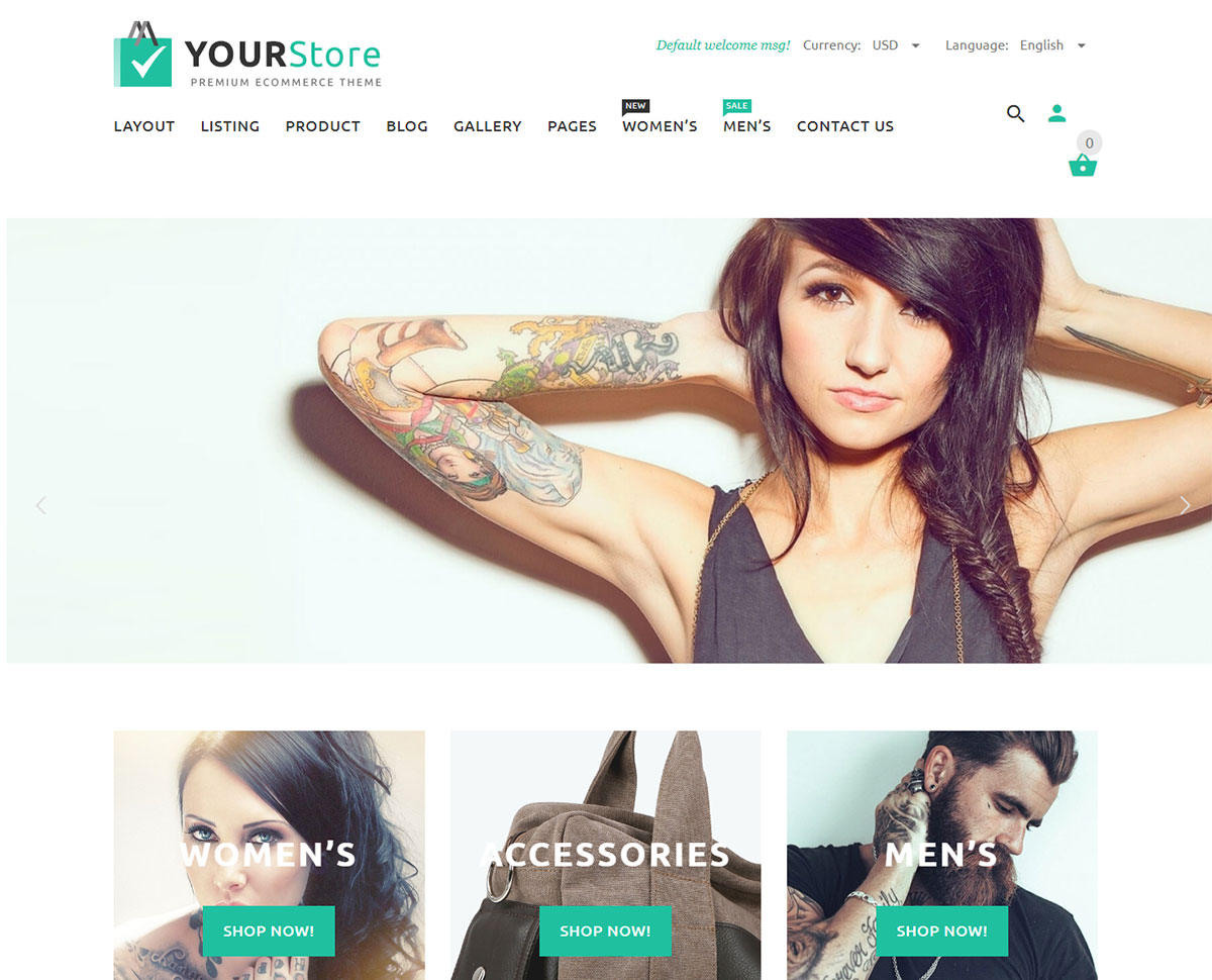 T 恤商店 wordpress 主题