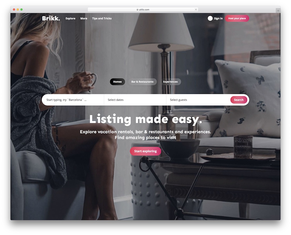 tema del directorio brikk wordpress